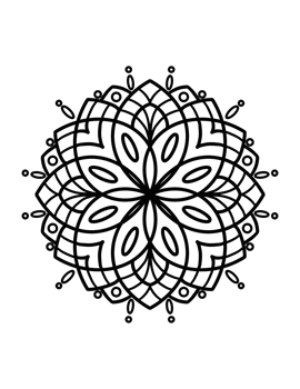 Mandala for kids png