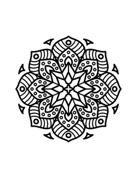 Mandala for kids png