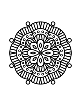 Mandala for kids png