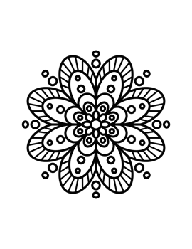 Mandala for kids png