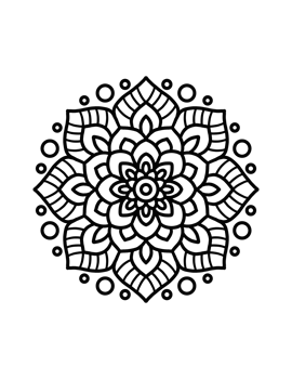 Mandala for kids png