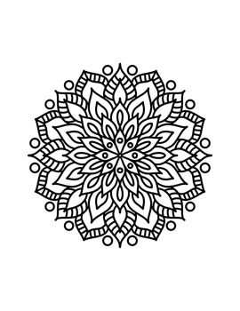 Mandala for kids png