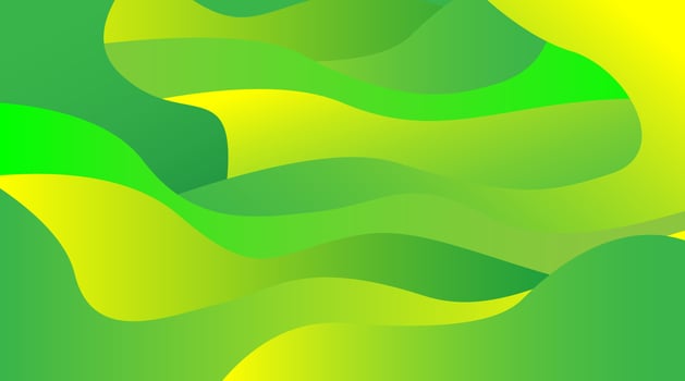Abstract modern graphic element. Dynamical colored forms and waves. Gradient abstract banner with flowing liquid shapes. Template for the design of a website landing page or background. vector