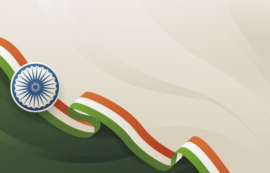 India independence day background vector