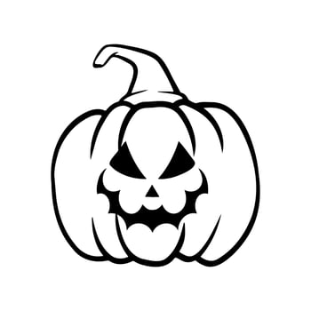 halloween pumpkins Jack O Lanterns faces. pumpkin icon. Scary Halloween pumpkin. vector