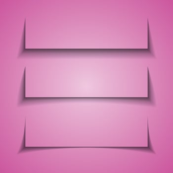 Card drop shadow realistic gradient shadows borders vector