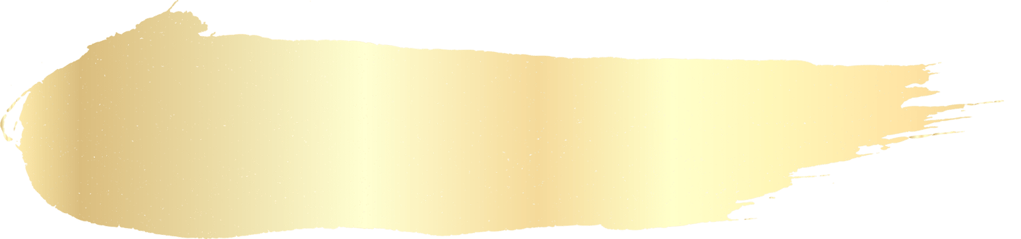 Gold Brush Stroke for design illustration png