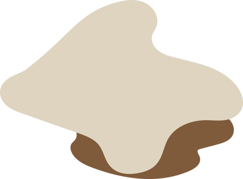 organic blob shapes hand drawn illustration png