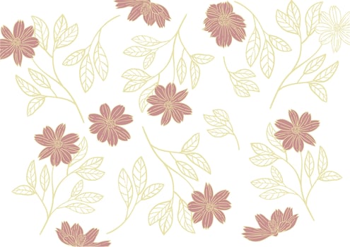 Flowers Floral Background vector