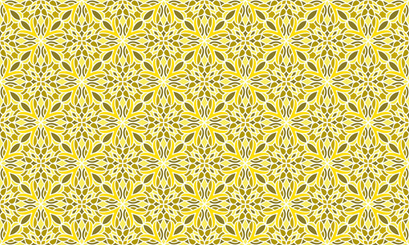 gold background ethnic pattern abstract vector