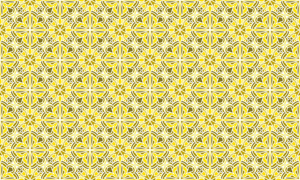 gold background ethnic pattern abstract vector