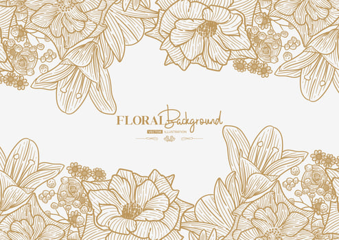 Flowers Floral Background vector