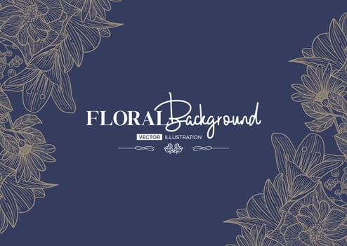 Flowers Floral Background vector
