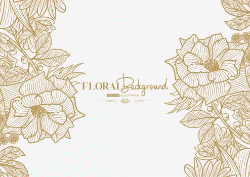 Flowers Floral Background vector