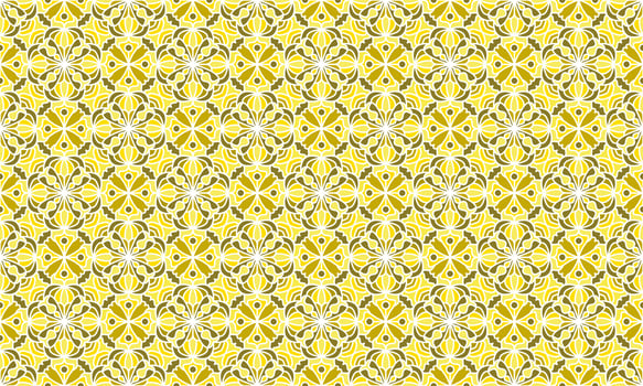 gold background ethnic pattern abstract vector