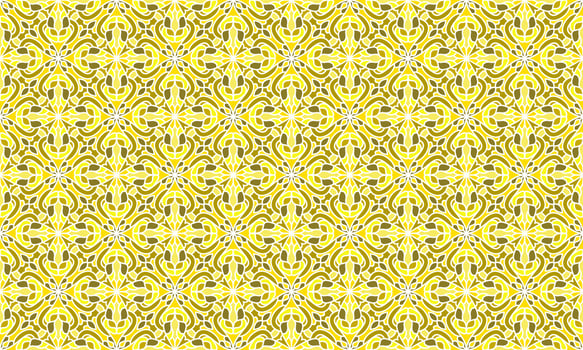 gold background ethnic pattern abstract vector