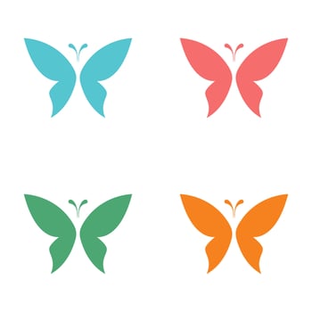 Butterfly Icon Vector Art Illustration