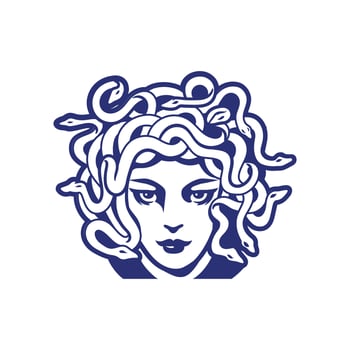 Vector Medusa Gorgon illustration