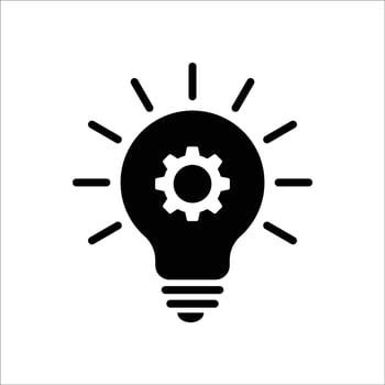 light bulb icon vector design template