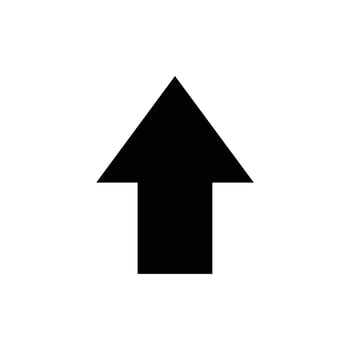 arrow icon vector design template simple and clean