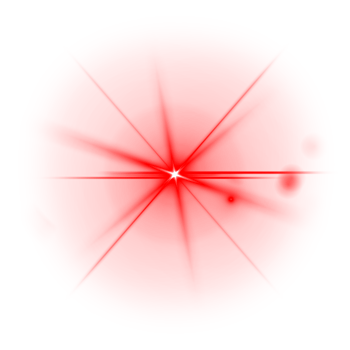 Red Light Lens Flare png