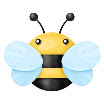 Honey Bee watercolor Clipart png
