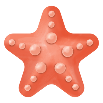 starfish watercolor clipart png