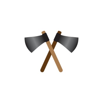 Axe icon vector