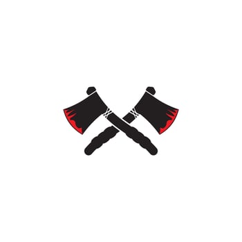 Axe icon vector
