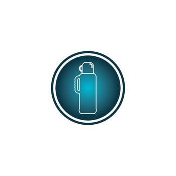 Thermos icon vector template design