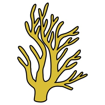 Under Sea Plants vector