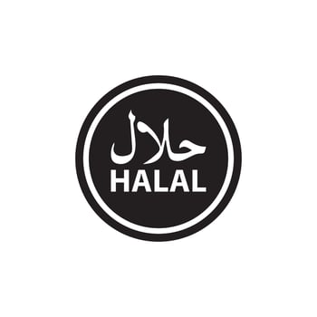 Halal Icon EPS 10 vector