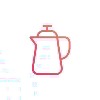 teapot vector for website symbol icon presentation