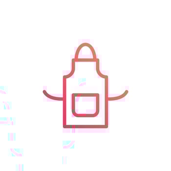 apron vector for website symbol icon presentation