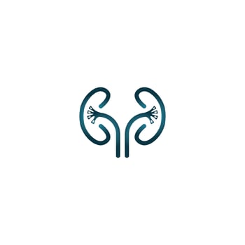 Kidney icon vector illustration template design