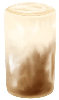 chocolate drink watercolor png
