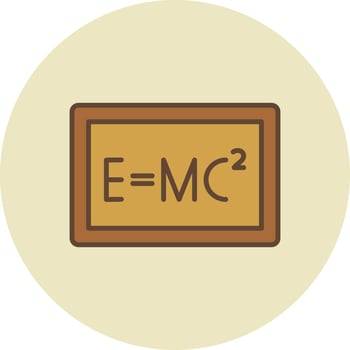 Formula Filled Retro vector