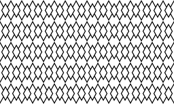 Rhombus Motifs Pattern. Rhombus Composition for Contemporary Decoration, Ornate, or Graphic Design Element. Vector Illustration