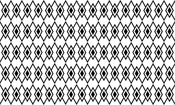 Rhombus Motifs Pattern. Rhombus Composition for Contemporary Decoration, Ornate, or Graphic Design Element. Vector Illustration