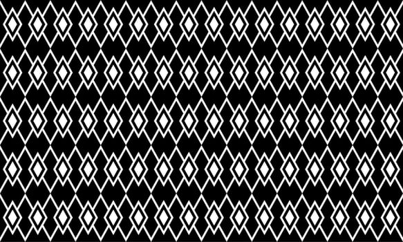 Rhombus Motifs Pattern. Rhombus Composition for Contemporary Decoration, Ornate, or Graphic Design Element. Vector Illustration