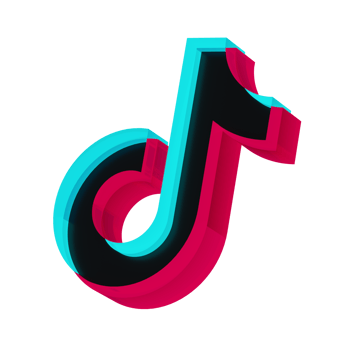 Tik tok Icon 3D Render png