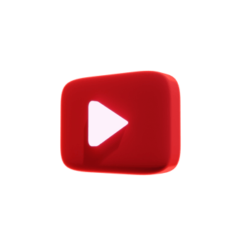 Youtube 3D Render Icon png