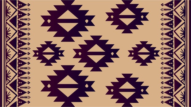 Gradient Color Fabric Pattern Design Vector Illustration