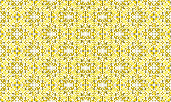 gold ethnic background pattern vector