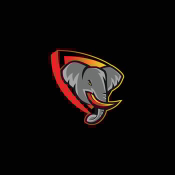 Elephant Logo Template vector Illustration
