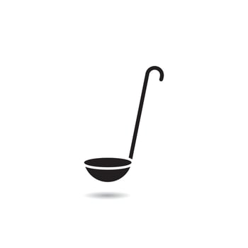 Ladle icon vector