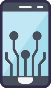 Smartphone Vector Flat Icon