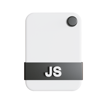 File Formats icon 3d render js png