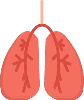 Lunges Flat Icon vector