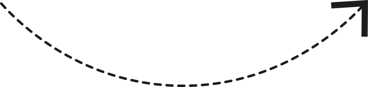Dashed Line Arrow png